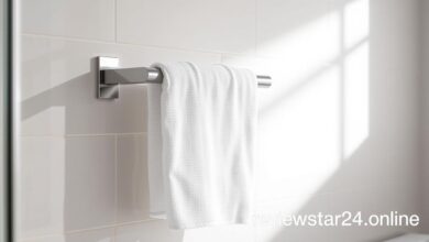 Bathroom Hand Towel Holder